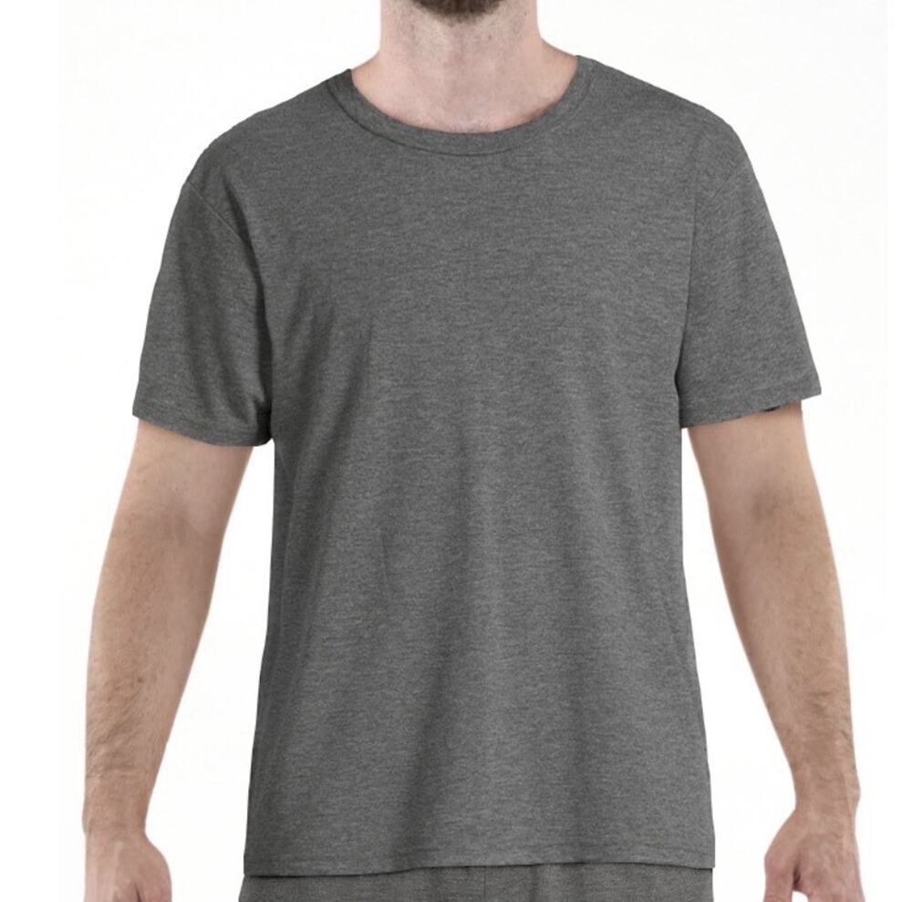 Athletic Works Men’s Small Gray Heather Active Tee Moisture Wicking NWT